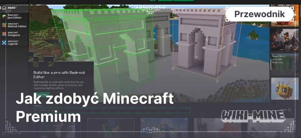 Jak zdobyć Minecraft Premium