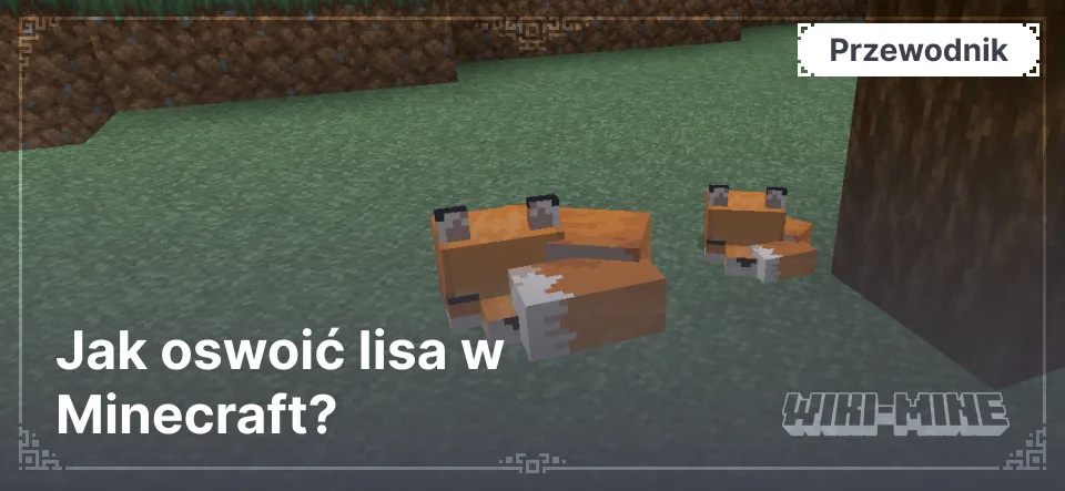 Jak oswoić lisa w Minecraft?