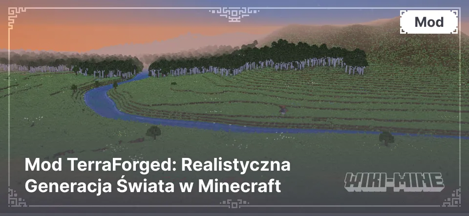 Mod TerraForged: Realistyczna Generacja Świata w Minecraft