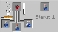 Dodawanie Wartownika Netheru do statywu alchemicznego